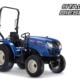 zijaanzicht van compacttractor Iseki